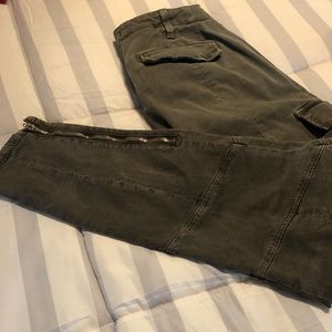 Army green military pant